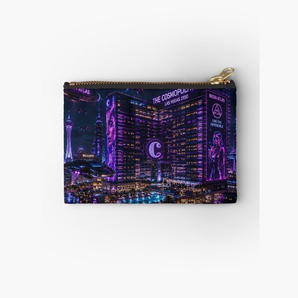 Item preview, Las Vegas 2150 Cyberpunk | Neon Atlas | Futuristic Neon Wall Art | Sci-Fi Cityscape designed and sold by NSAstore.