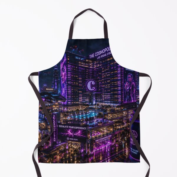 Item preview, Las Vegas 2150 Cyberpunk | Neon Atlas | Futuristic Neon Wall Art | Sci-Fi Cityscape designed and sold by NSAstore.