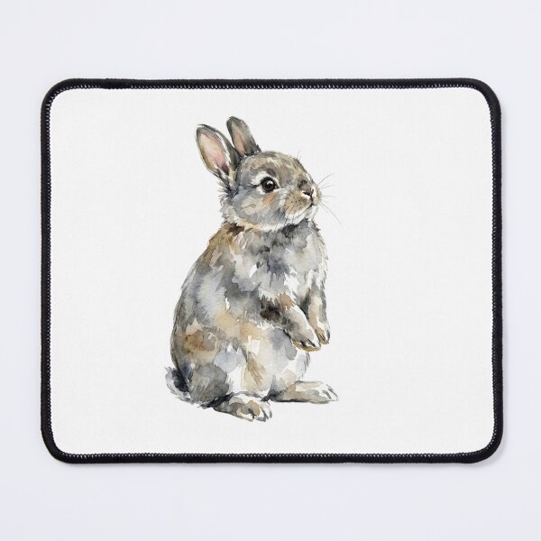 Item preview, Standing Grey Bunny designed and sold by Roy & Tiffany.