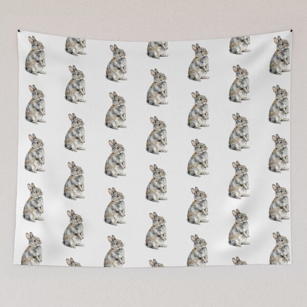 Item preview, Standing Grey Bunny designed and sold by Roy & Tiffany.