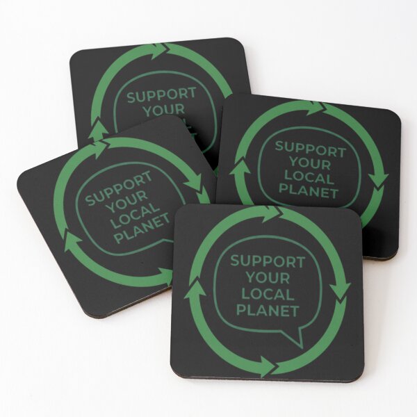 Item preview, SUPPORT YOUR LOCAL PLANET designed and sold by Safwat-Aziz1.
