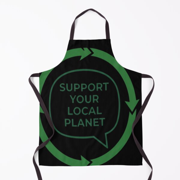 Item preview, SUPPORT YOUR LOCAL PLANET designed and sold by Safwat-Aziz1.