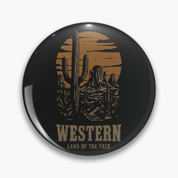 Item preview, Western Land of the Free T-Shirt designed and sold by phsycartwork.