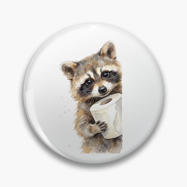 Item preview, Raccoon Toilet Paper designed and sold by Roy & Tiffany.
