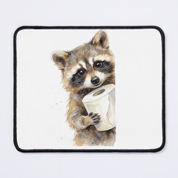 Item preview, Raccoon Toilet Paper designed and sold by Roy & Tiffany.