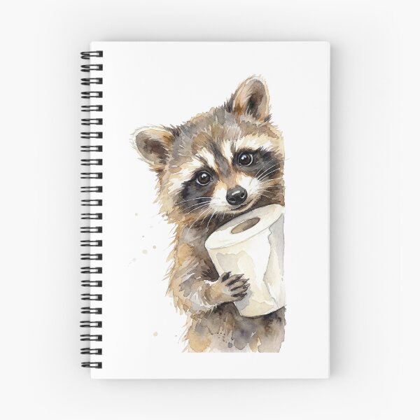 Item preview, Raccoon Toilet Paper designed and sold by Roy & Tiffany.