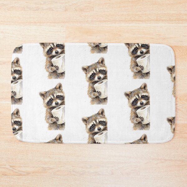 Item preview, Raccoon Toilet Paper designed and sold by Tiffany Roy.