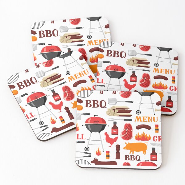 Item preview, Summer Cookout Wallpaper Scrapbooking Stickersheet Design designed and sold by BlesstB.