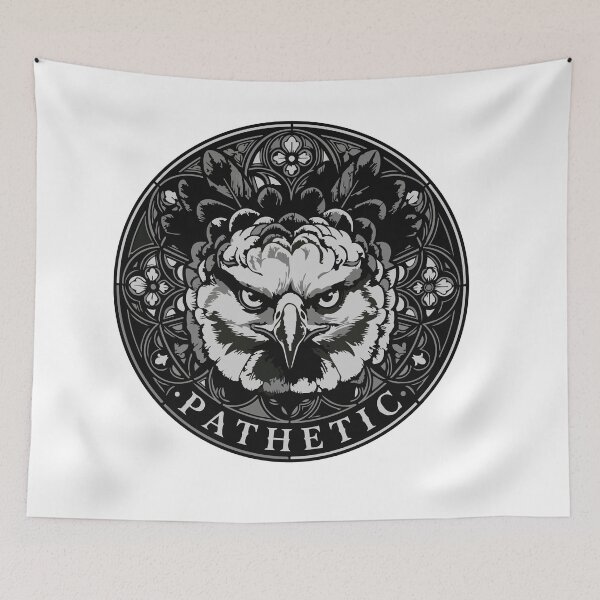 Item preview, Pathetic Harpy Eagle Gothic Stained Glass designed and sold by Arc2020.