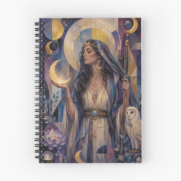 Item preview, The priestesses of the moon painting. designed and sold by GalleryKauffeld.