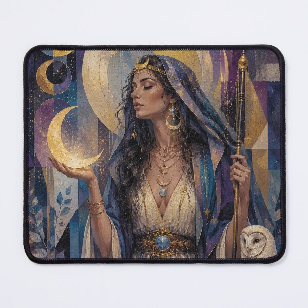Item preview, The priestesses of the moon painting. designed and sold by GalleryKauffeld.