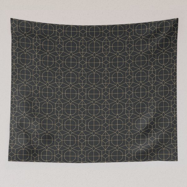 Item preview, Warm luxury geometric pattern, editorial minimal abstract design designed and sold by Aurum-design.