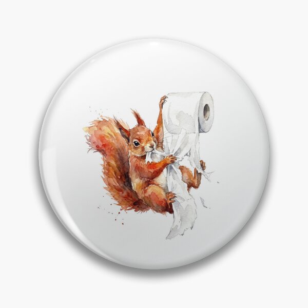 Item preview, Squirrel Toilet Paper designed and sold by Tiffany Roy.