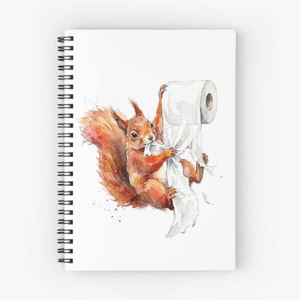 Item preview, Squirrel Toilet Paper designed and sold by Tiffany Roy.