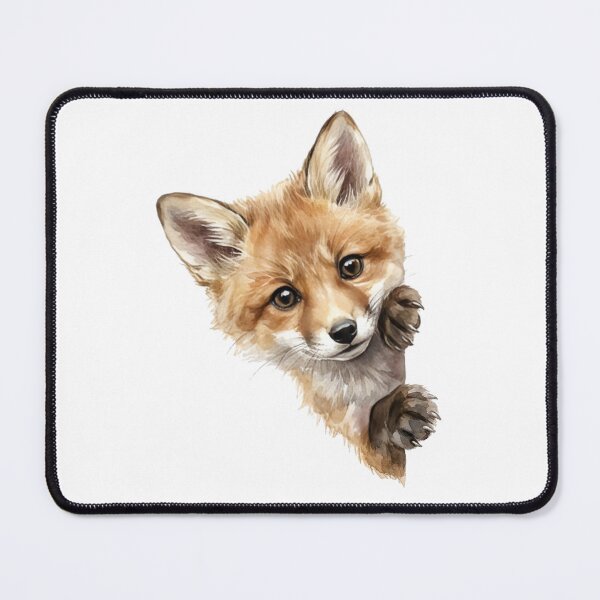 Item preview, Fox Peeking Corner designed and sold by Roy & Tiffany.
