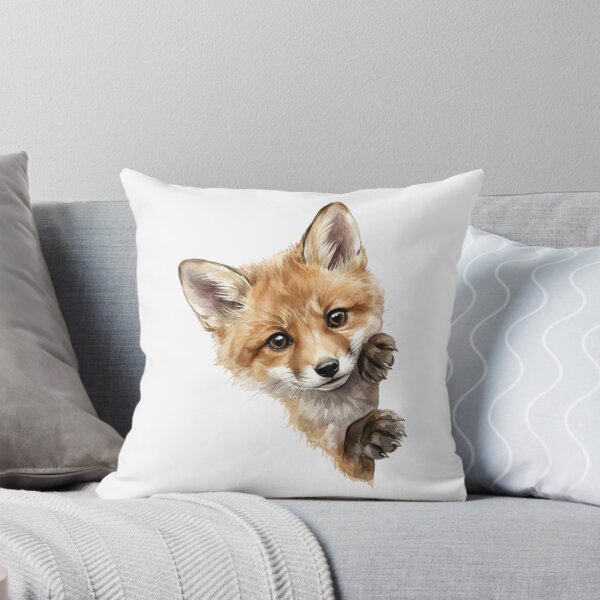 Item preview, Fox Peeking Corner designed and sold by Roy & Tiffany.