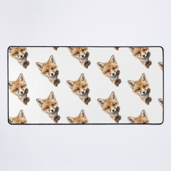 Item preview, Fox Peeking Corner designed and sold by Roy & Tiffany.