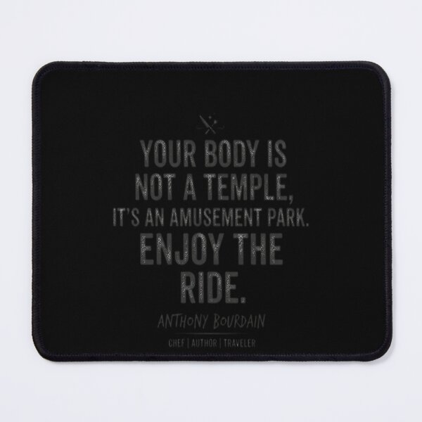 Item preview, Anthony Bourdain famous chef quote designed and sold by ONMON.