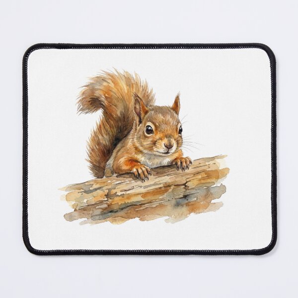Item preview, Squirrel Mossy Log designed and sold by Roy & Tiffany.