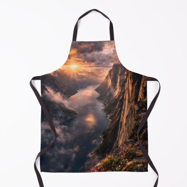 Item preview, Epic Mountain Sunset Landscape designed and sold by Yomere.