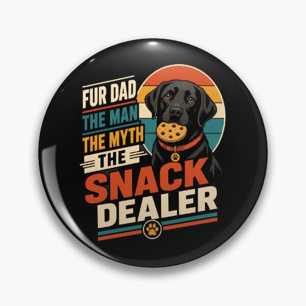 Artikelvorschau, Fellpapa, der Mann, der Mythos, der Snackdealer-Hund entworfen und verkauft von SoyLamderma.