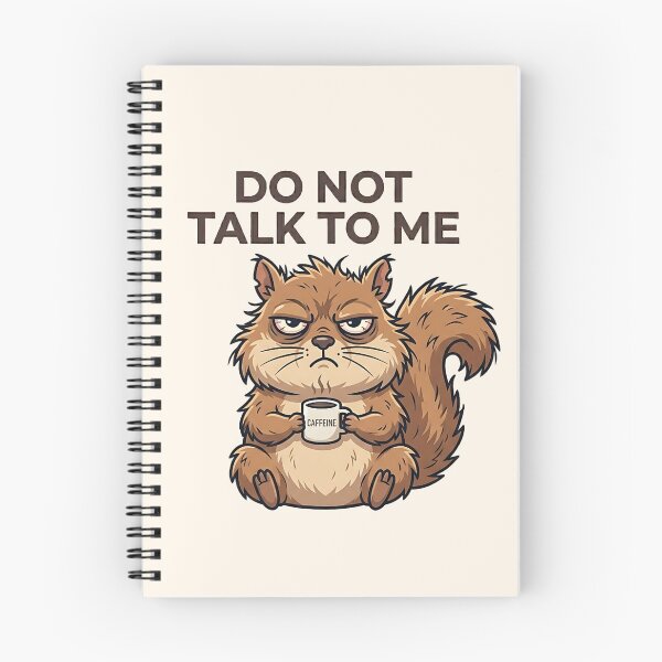 Item preview, Do Not Talk To Me Squirrel Shirt – Funny Chaotic Introvert Meme Tee designed and sold by ZyxDes.