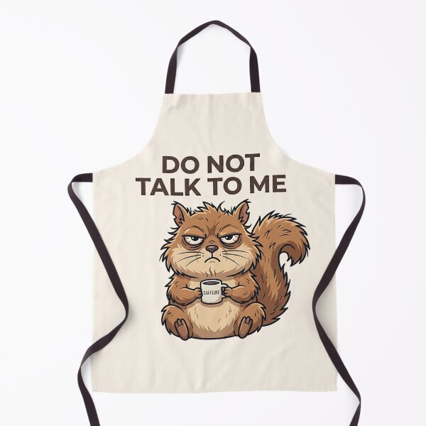 Item preview, Do Not Talk To Me Squirrel Shirt – Funny Chaotic Introvert Meme Tee designed and sold by ZyxDes.