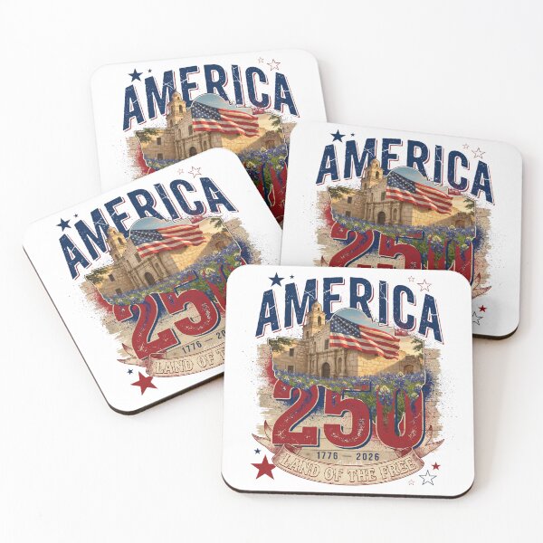 Item preview, The Alamo Texas America 250 Semiquincentennial 1776-2026 Vintage USA Tee v3 designed and sold by DarylWelsh2024.