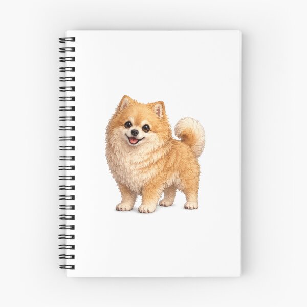 Item preview, Cute Pomeranian Puppy Illustration  designed and sold by BackgroundND.