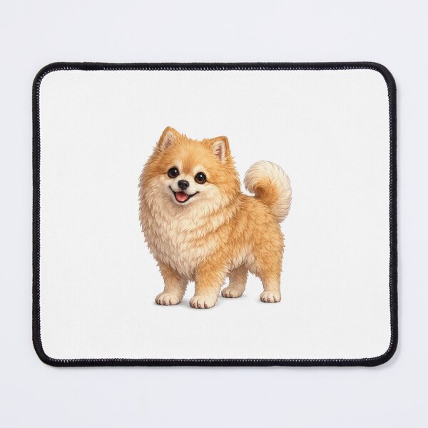 Item preview, Cute Pomeranian Puppy Illustration designed and sold by BackgroundND.