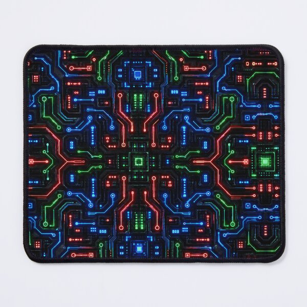 Item preview, Neon Circuit Wallpaper designed and sold by Moviebuff91.