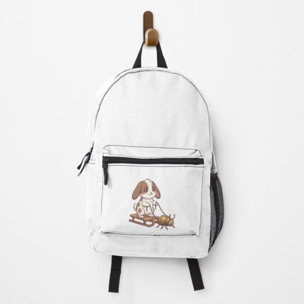 Item preview, Cute Bunny Riding Beetle Sled designed and sold by Ella_Sketch.