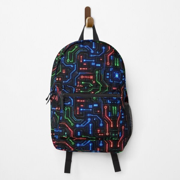 Item preview, Neon Circuit Wallpaper designed and sold by Moviebuff91.