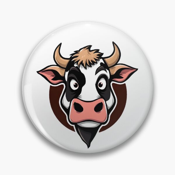 Item preview, Cartoon Cow designed and sold by shelteredinside.