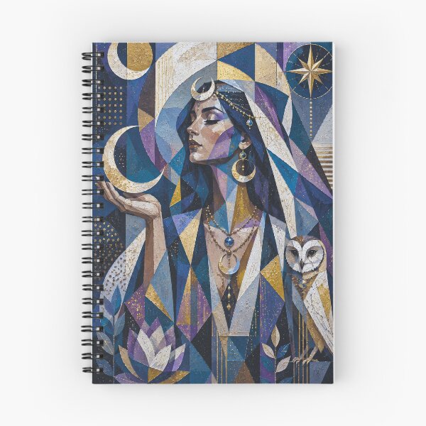 Item preview, The priestesses of the moon painting. designed and sold by GalleryKauffeld.