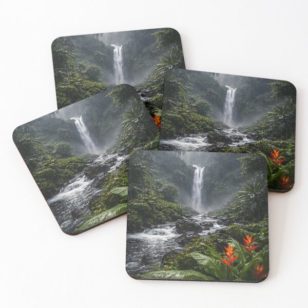 Item preview, Rainforest Waterfall Escape designed and sold by Yomere.