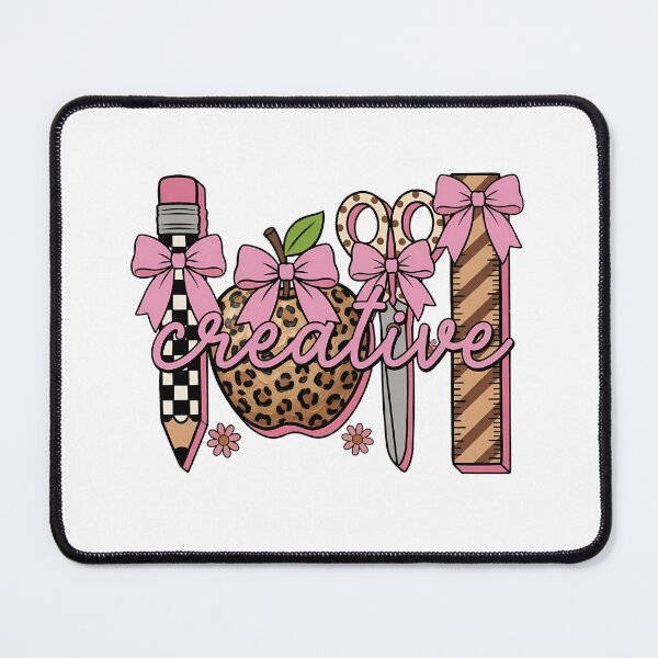 Item preview, Creative Teacher Cute Coquette Pink Bow Back To School designed and sold by KroghDs.