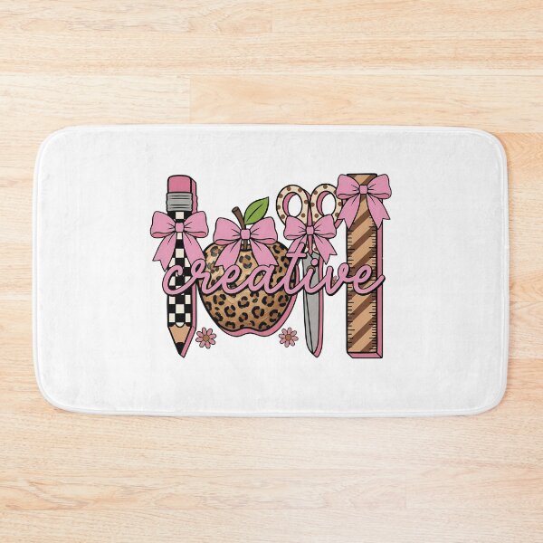 Item preview, Creative Teacher Cute Coquette Pink Bow Back To School designed and sold by KroghDs.