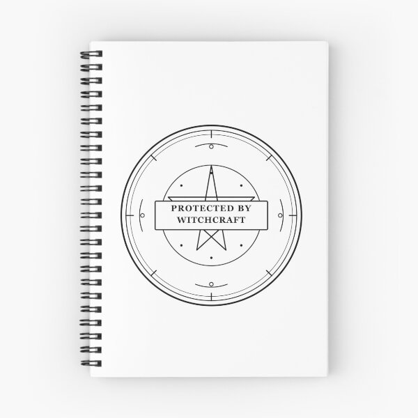 Item preview, Protected by Witchcraft Seal – Vintage Pentacle Protection Sigil Wicca Pagan Design designed and sold by StickerHavenn.