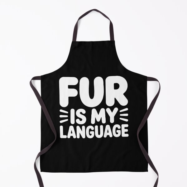 Item preview, Fur Is My Language Funny Pet Lover Graphic designed and sold by SoyLamderma.