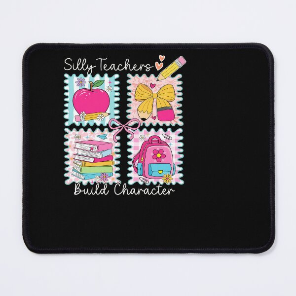 Item preview, Silly Teachers Build Character Funny Back To School designed and sold by KroghDs.