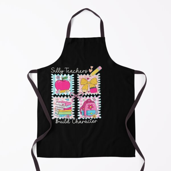 Item preview, Silly Teachers Build Character Funny Back To School designed and sold by KroghDs.