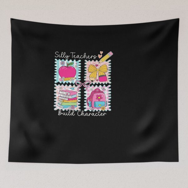 Item preview, Silly Teachers Build Character Funny Back To School designed and sold by KroghDs.