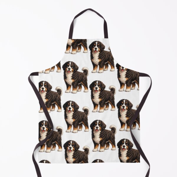 Item preview, Cute Bernese Mountain Dog Puppy Illustration  designed and sold by BackgroundND.