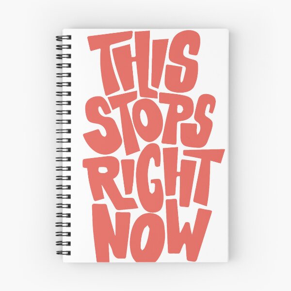 Item preview, This Stops Right Now - Bold Activist Typography designed and sold by andry01.