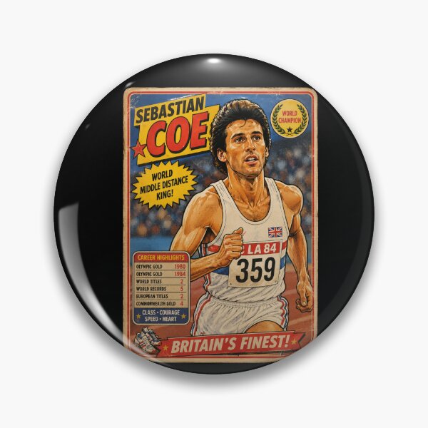Item preview, Sebastian Coe Trading Card designed and sold by halibutgoatramb.