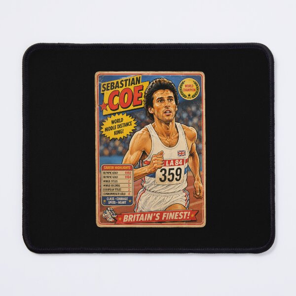 Item preview, Sebastian Coe Trading Card designed and sold by halibutgoatramb.