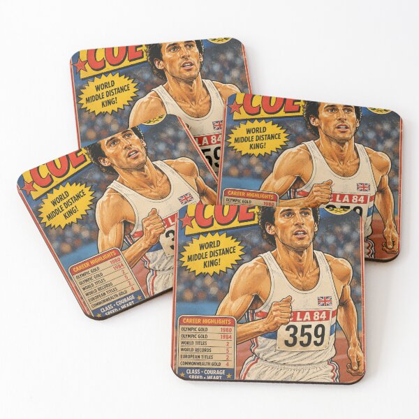Item preview, Sebastian Coe Trading Card designed and sold by halibutgoatramb.