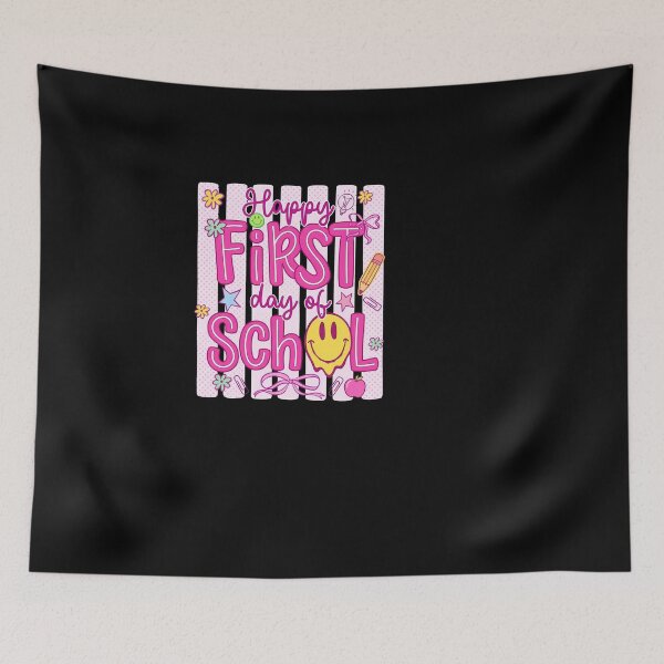 Item preview, Happy First Day Of School Back To School Girls designed and sold by KroghDs.