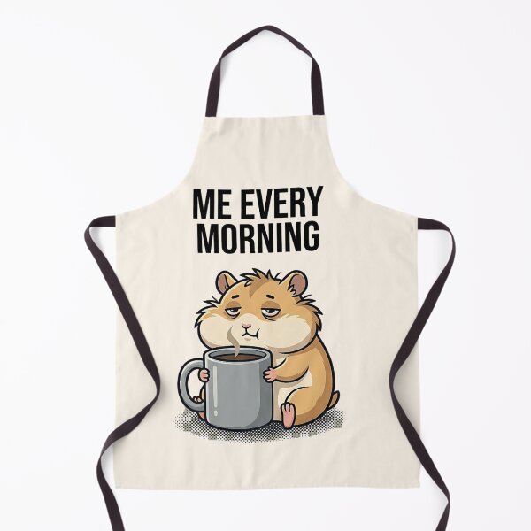 Item preview, Funny Squirrel Me Every Morning Shirt – Tired Coffee Squirrel Meme T-Shirt for Introverts designed and sold by ZyxDes.